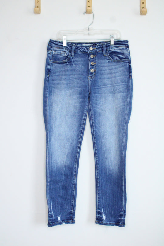 Kancan Signature Mid Rise Ankle Jeans | 28