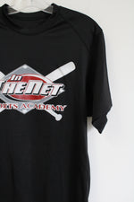 Badger In The Net Black Shirt | Youth L (14/16)