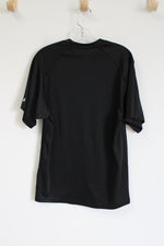 Badger In The Net Black Shirt | Youth L (14/16)