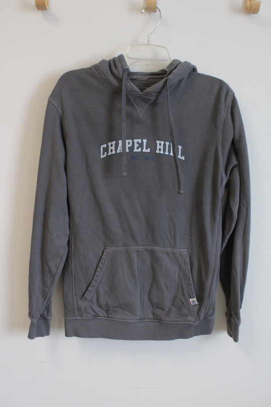 Reborn Chapel Hill Gray Hoodie | S