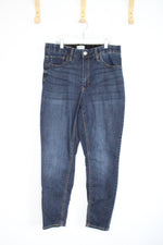 Ava & Viv High Rise Skinny Dark Denim Jeans | 16