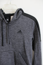 Adidas Gray & Black Hoodie | S
