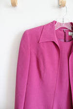 Shomi Vintage Pink Silk Dress & Jacket | 4