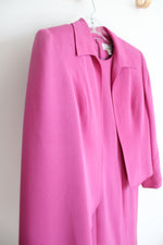 Shomi Vintage Pink Silk Dress & Jacket | 4