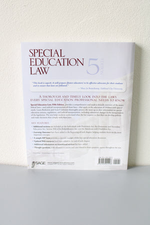 Special Education Law, 5th Edition