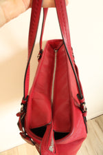 Coach Peyton Saffiano Leather Zip Tote Bag Purse