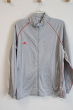 Adidas Climawarm Golf Light Gray Zip Up Jacket | M