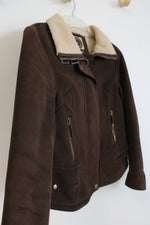 Giacca 5 Star Outerwear Sherpa Lined Moto Jacket | S