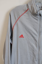 Adidas Climawarm Golf Light Gray Zip Up Jacket | M