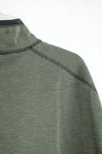 CQR Olive Green Quarter Zip Fleece Pullover | 3XL