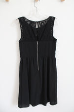 American Eagle Black Lace Sleeveless Dress | 2