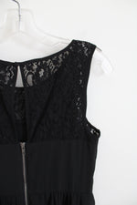 American Eagle Black Lace Sleeveless Dress | 2