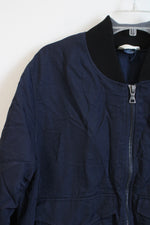 George Navy Blue Insulated Jacket | L