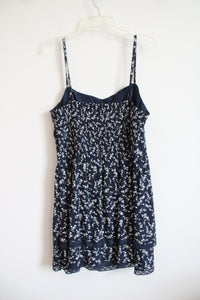 NEW Hollister Navy & White Floral Dress | XXL