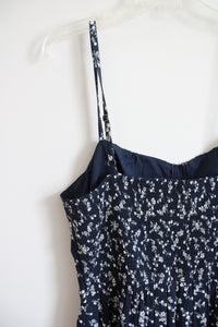 NEW Hollister Navy & White Floral Dress | XXL