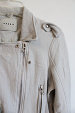 [Blank NYC] Light Gray Moto Jacket | M