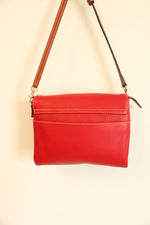Dooney & Bourke Red Leather Hunter Purse
