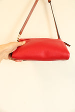Dooney & Bourke Red Leather Hunter Purse