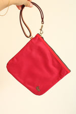 Dooney & Burke Red Nylon Large Pouch