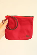 Dooney & Burke Red Nylon Large Pouch