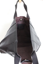 Coach Large Derby Black Leather Tote Bag