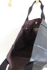 Coach Large Derby Black Leather Tote Bag