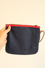 Dooney & Burke Red Nylon Large Pouch