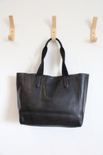 Coach Large Derby Black Leather Tote Bag