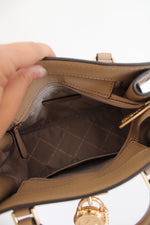 Michael Kors Hamilton Tan Small Satchel