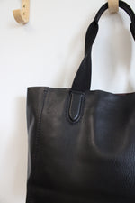 Coach Large Derby Black Leather Tote Bag