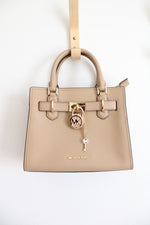 Michael Kors Hamilton Tan Small Satchel