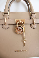 Michael Kors Hamilton Tan Small Satchel