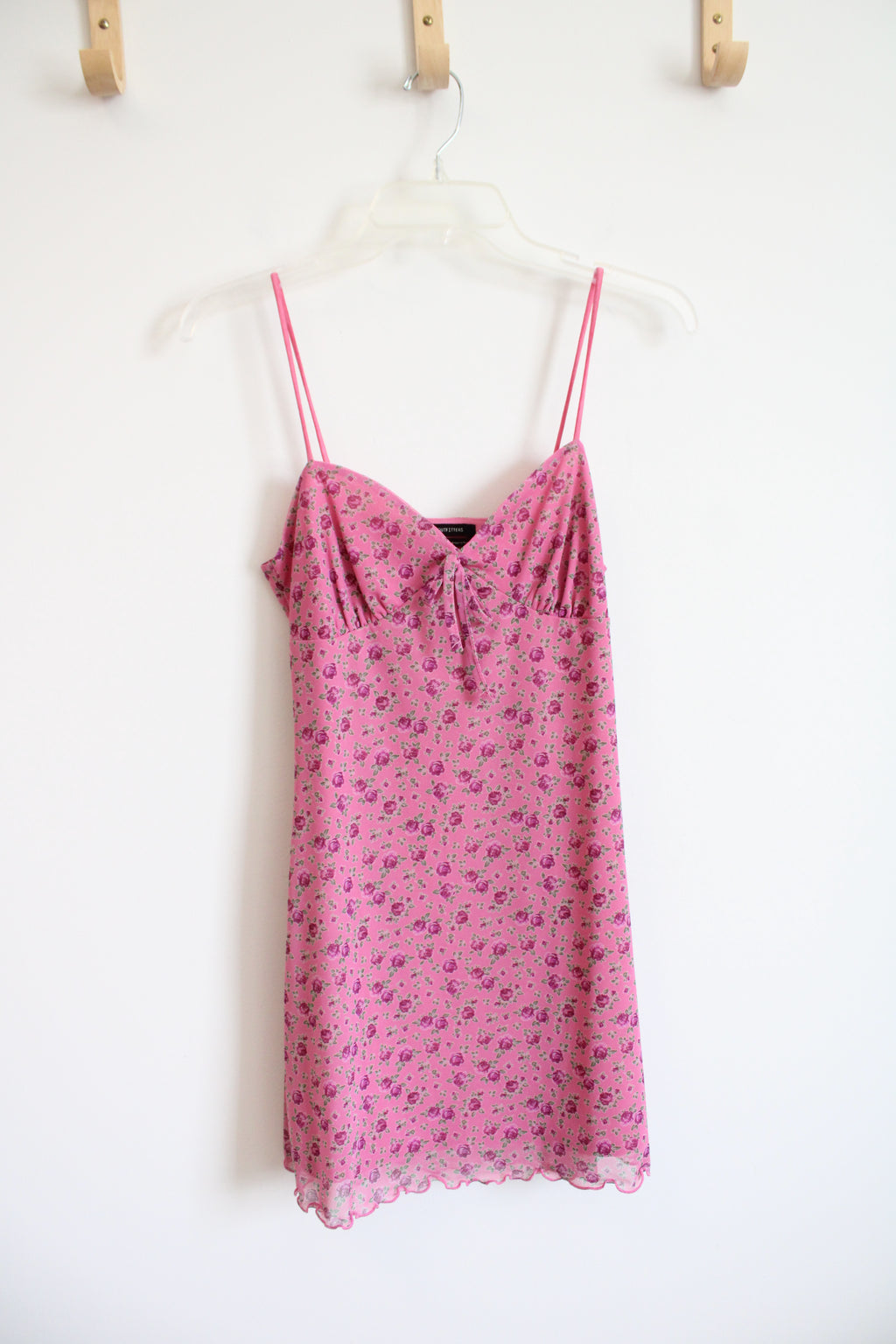 Urban Outfitters Pink Floral Elodie Mini Dress | S