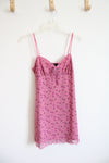 Urban Outfitters Pink Floral Elodie Mini Dress | S