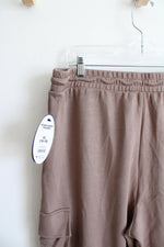 NEW Scoop Brown Scuba Cargo Trousers | XL (16/18)