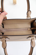 Michael Kors Hamilton Tan Small Satchel