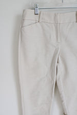 Ann Taylor Signature Beige Ankle Pant | 0 Petite