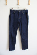 Old Navy High Rise Wow Super Skinny Dark Wash Jeans | 8 Short