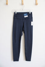NEW Old Navy Navy Extra High-Rise 7/8 Ankle Leggings | S