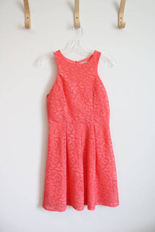 Maurices Coral Textured Dress | S