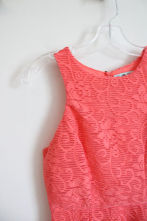 Maurices Coral Textured Dress | S