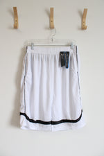 NEW Ultra Performance White & Black Basketball Shorts | XXL