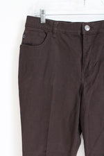 Lee Straight Leg Classic Fit Brown Jeans | 12 Short