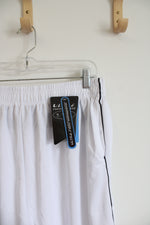 NEW Ultra Performance White & Black Basketball Shorts | XXL