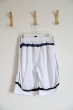 NEW Ultra Performance White & Black Basketball Shorts | XXL