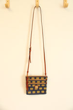 Dooney & Bourke Notre Dame Fighting Irish Navy Blue Yellow Crossbody Purse