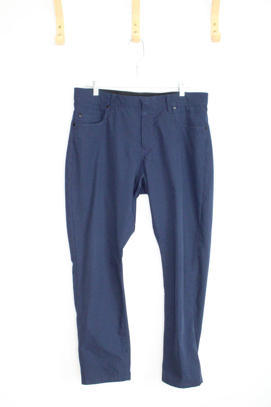 Nike Navy Blue Slim Fit Dri-Fit Pants | 34X30