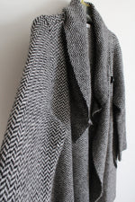 Max Studio Gray Patterned Cardigan | XL