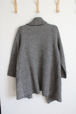 Max Studio Gray Patterned Cardigan | XL