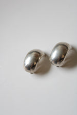 Sterling Silver Mexico Clip On Earrings